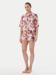 Guess Koszula O5GX11 WH9C2 Kolorowy Regular Fit. Koszule damskie Guess, xs, z aplikacjami, z syntetyku, bez kołnierzyka, bez ramiączek. Za 219.99 zł.