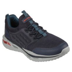 Buty Sportowe Męskie Skechers Arch Fit Orvan. Niebieskie buty sportowe męskie Skechers, bez wzorów, bez zapięcia. Za 329.99 zł.