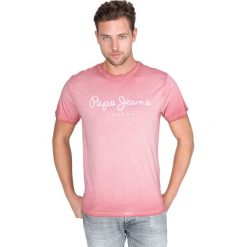 Pepe Jeans West Sir Koszulka Różowy Beżowy. Brązowe t-shirty męskie Pepe Jeans, xxl, bez wzorów, z bawełny, bez kołnierzyka, bez ramiączek. Za 152.95 zł.