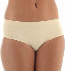 Brubeck HI00090A Majtki damskie classic COMFORT COTTON piaskowy S. Bielizna sportowa damska Brubeck, s, bez wzorów. Za 46.72 zł.