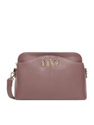 Nine West Torebka CEO-ISABELLA-S23599-1 Fioletowy. Fioletowe listonoszki damskie Nine West, bez wzorów, z materiału, bez dodatków. Za 199.99 zł.