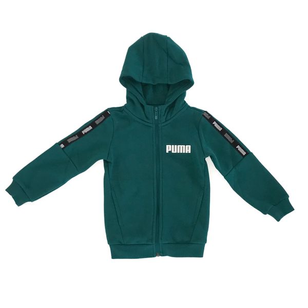 Puma Bluza Tape 67407313. Szare bluzy damskie Puma, bez wzorów, bez ramiączek, bez kaptura. Za 152.99 zł.