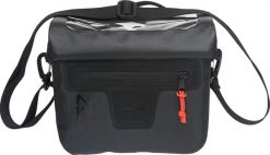Rower - Torba na kierownicę VARO, czarna. Czarne torby na ramię męskie NEW LOOXS, z materiału, na ramię. Za 371.25 zł.