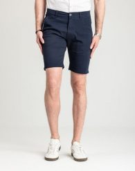 Męskie Spodenki Marcus Gerry Chino Shorts Dk. Navy 19-200266-7050, M. Niebieskie szorty męskie MARCUS, bez wzorów, z bawełny, biznesowe. Za 119.99 zł.