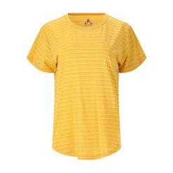 Koszulka damska Whistler Skylon. Brązowe bluzki damskie Whistler, bez wzorów, sportowe, bez kołnierzyka, bez ramiączek. Za 89.99 zł.