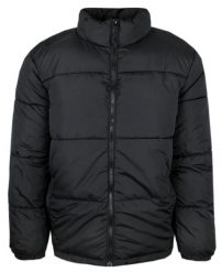 Delikatnie Ocieplona Kurtka Jesienno-Zimowa - Brave Soul - Czarna. Czarne kurtki męskie Pako Jeans, na zimę, l, bez wzorów, z materiału, bez kaptura. Za 199.00 zł.