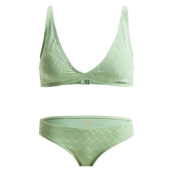 Bikini Roxy Current Coolness - Basil. Zielone stroje kąpielowe damskie Roxy, s, bez wzorów. Za 325.00 zł.