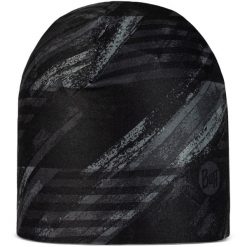 Czapka BUFF Thermonet® Beanie Bardeen. Czarne czapki damskie Buff, bez wzorów, z elastanu, sportowe. Za 120.55 zł.