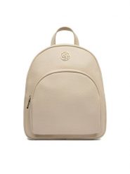 Lasocki Plecak CEO-LSK-L-009-09 Beżowy. Brązowe plecaki damskie Lasocki, bez wzorów, z materiału. Za 199.99 zł.