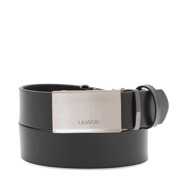 Pasek Męski Lasocki. Czarne paski męskie Lasocki. Za 119.99 zł.