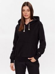 Champion Bluza 116234 Czarny Regular Fit. Czarne bluzy damskie Champion, m, bez wzorów, z bawełny, bez ramiączek, bez kaptura. Za 219.99 zł.