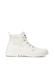 Palladium Trapery Pampa Sp20 Hi Cvs 76838-116-M Biały. Białe trapery damskie Palladium, z materiału, bez zapięcia. Za 219.99 zł.
