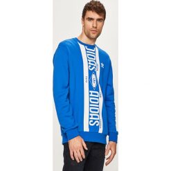 Adidas Originals - Bluza. Niebieskie bluzy męskie adidas Originals, l, bez wzorów, z bawełny, bez ramiączek, bez kaptura. Za 269.90 zł.