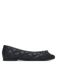 Tommy Hilfiger Baleriny Charm Quilted Ballerina FW0FW09503 Czarny. Czarne balerinki damskie Tommy Hilfiger, bez wzorów, ze skóry, bez obcasa, bez zapięcia. Za 449.99 zł.