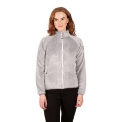 Bluza Polarowa Zimowa Damska TellTale. Białe bluzy damskie Trespass, na zimę, s, bez wzorów, z materiału, bez ramiączek, bez kaptura. Za 165.99 zł.