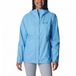 Kurtka Przeciwdeszczowa Damska Columbia Arcadia II Jacket. Niebieskie kurtki sportowe damskie Columbia, s, bez wzorów, bez ramiączek, bez kaptura, trekkingowe. Za 279.00 zł.