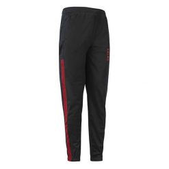 Kelme Pantalón Largo Lince Negro Unisex. Czarne spodnie sportowe męskie Kelme, m, bez wzorów, z dresówki. W wyprzedaży za 87.60 zł.