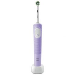 Szczoteczka rotacyjna Oral-B Vitality Pro Protect X Clean Lilac Mist liliowy. Zielone szczoteczki soniczne Oral-B. Za 109.90 zł.