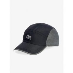 Czapka z daszkiem Outdoor Research Swift Cap - black/dark grey. Czarne czapki damskie OUTDOOR RESEARCH, bez wzorów. Za 96.99 zł.