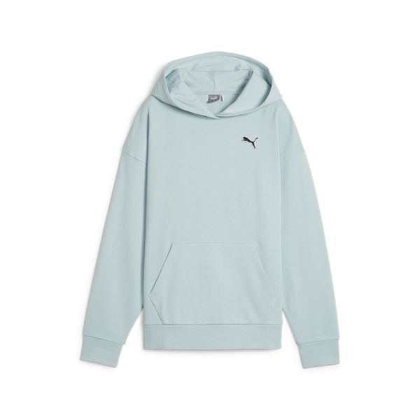 Bluza sportowa damska Puma Better Essentials. Niebieskie bluzy damskie Puma, xl, bez wzorów, klasyczne, bez ramiączek, z kapturem. Za 352.00 zł.