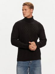 Guess Golf M4BR18 Z3HD1 Czarny Regular Fit. Czarne swetry męskie Guess, m, z aplikacjami, z bawełny, bez kołnierzyka, bez ramiączek. Za 279.99 zł.