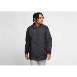 Kurtka uniwersalna męska Nike Kyrie Protect. Czarne kurtki męskie Nike, m, bez wzorów, z syntetyku, klasyczne, bez kaptura. Za 599.00 zł.