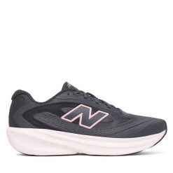 Buty do biegania New Balance. Szare obuwie sportowe damskie New Balance, bez wzorów, bez zapięcia, do biegania. Za 399.99 zł.
