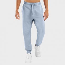 Spodnie dresowe Lifestyle męskie SIROKO Aquamarine Electric Blue. Niebieskie spodnie sportowe męskie SIROKO, m, bez wzorów, z dresówki, na fitness i siłownię. Za 190.00 zł.