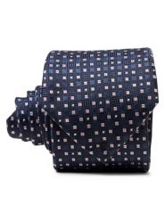 BOSS Jedwabny krawat Mężczyźni niebieski, ONE SIZE. Niebieskie krawaty i muchy Boss, bez wzorów, z jedwabiu, biznesowe. Za 139.95 zł.