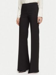 Rinascimento Spodnie materiałowe CFC0130141003 Czarny Wide Leg. Czarne spodnie materiałowe damskie Rinascimento, bez wzorów, z materiału. Za 449.99 zł.