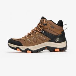 Second Life - Buty turystyczne damskie Quechua MH500 wodoodp... - Stan Doskonały. Brązowe obuwie trekkingowe damskie QUECHUA, z kauczuku, przed kolano, bez zapięcia. Za 246.99 zł.