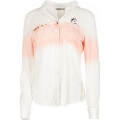 Desigual koszula damska Lana M kremowy. Białe koszule damskie Desigual, m, bez wzorów, z materiału, bez kołnierzyka, bez ramiączek. W wyprzedaży za 169.00 zł.