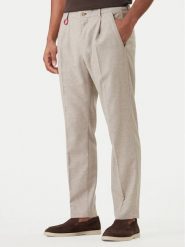 JOOP! Jeans Spodnie materiałowe Lead2 30102837 Beżowy Regular Fit. Brązowe spodnie materiałowe męskie JOOP! Jeans, bez wzorów, z jeansu. Za 569.99 zł.