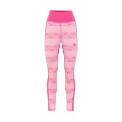 Damskie legginsy Kari Traa Anna. Czerwone legginsy damskie Kari Traa, bez wzorów. Za 459.00 zł.