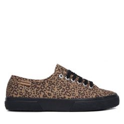 Tenisówki Superga. Brązowe trampki i tenisówki damskie Superga, bez wzorów, bez zapięcia. Za 164.99 zł.