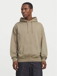 Jack&Jones Bluza Charge 12268272 Beżowy Loose Fit. Brązowe bluzy męskie Jack&Jones, l, bez wzorów, z bawełny, bez ramiączek, bez kaptura. W wyprzedaży za 69.99 zł.