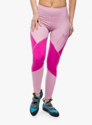 Legginsy wspinaczkowe dmaskie La Sportiva Mynth Leggings. Czerwone legginsy damskie La Sportiva, bez wzorów. Za 324.49 zł.