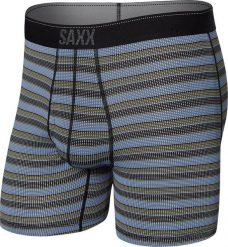 SAXX Bokserki męskie SAXX Quest Zmierzch Solar Stripe M. Bokserki męskie Saxx, bez wzorów. Za 103.99 zł.