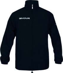 Kurtka męska Givova Basico czarna r. 2XL. Czarne kurtki męskie Givova, m, bez wzorów, bez kaptura. Za 48.11 zł.