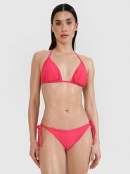 4F Góra od bikini damska - różowa L. Czerwone bikini 4F, l, bez wzorów, z elastanu. W wyprzedaży za 39.99 zł.