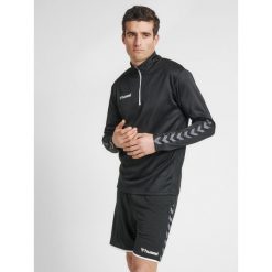 Hummel bluza sportowa na trening hml Authentic Half Zip Sweatshirt. Białe bluzy sportowe męskie Hummel, xl, bez wzorów, bez kaptura, na fitness i siłownię. Za 160.00 zł.