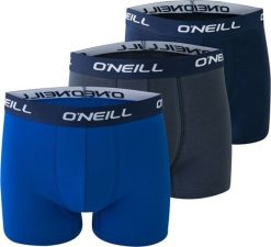 O Neill Męskie Bokserki MEN BOXER PLAIN 3PK. Bokserki męskie O Neill, bez wzorów. Za 72.31 zł.