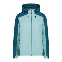Kurtka damska turystyczna CMP 33Z1636. Niebieskie kurtki sportowe damskie CMP, xs, bez wzorów, bez ramiączek, bez kaptura, trekkingowe. Za 382.50 zł.