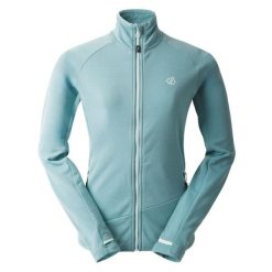 Bluza Damska Emerging Core Stretch Base Layer Top. Niebieskie bluzy damskie Dare 2B, s, bez wzorów, z elastanu, bez ramiączek, bez kaptura. Za 294.99 zł.