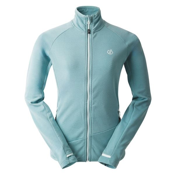 Bluza Damska Emerging Core Stretch Base Layer Top. Niebieskie bluzy damskie Dare 2B, s, bez wzorów, z elastanu, bez ramiączek, bez kaptura. Za 294.99 zł.