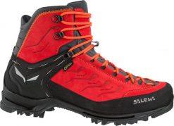 Buty trekkingowe męskie Salewa Rapace GTX czerwone r. 45. Czerwone trekkingi męskie Salewa, bez zapięcia. Za 1,312.99 zł.
