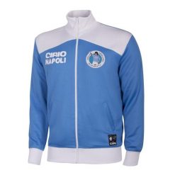 Kurtka Retro dla dorosłych Maradona x COPA Neapol 1984. Niebieskie kurtki męskie COPA FOOTBALL, l, bez wzorów, retro, bez kaptura. Za 426.11 zł.