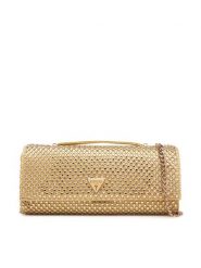 Guess Torebka Tasmin Mini HWRG9 931710 Złoty. Żółte torebki do ręki damskie Guess, z aplikacjami, z materiału, bez dodatków. Za 659.99 zł.