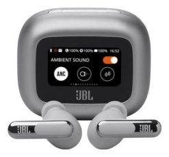 JBL Live Beam 3 Srebrne. Szare słuchawki bezprzewodowe JBL. Za 593.00 zł.