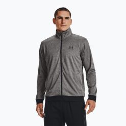 Bluza męska Under Armour Sportstyle Tricot. Czarne bluzy męskie Under Armour, m, bez wzorów, sportowe, bez ramiączek, bez kaptura. Za 129.99 zł.